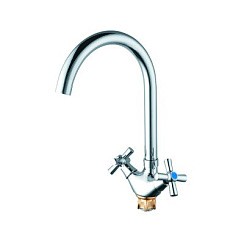 Фото Смеситель для кухни двухвентильный Dionis DBB4-A-535