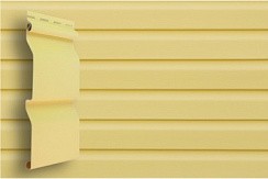 Фото Сайдинг 3,0 GL D4 (slim) золотой песок Grand Line