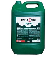 Фото Масло трансмиссионное ТАД-17 80W90 GL-5 КАМА ОЙЛ  10л. (ТМ-5-18) мин. АКЦИЯ