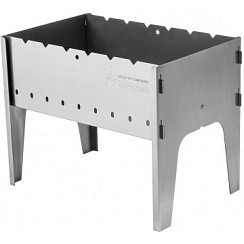 Фото Мангал разборный Тонар (2 мм, картон) 490х310х370 мм;