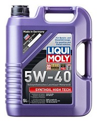 Фото Масло LIQUI MOLY Synthoil High Tech  5W40 A3/B4 SN   5л. синт. 1925