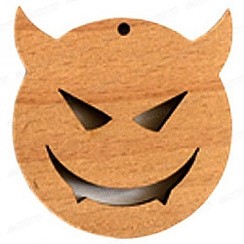 Фото Ароматизатор на зеркало TENSY ММ-02 Watermelon/Арбуз (бук/ольха) в ассортименте