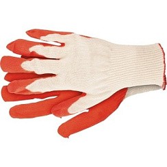 фото Перчатки х/б обливные