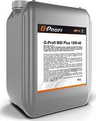 Фото Масло G-Energy G-profi MSI Plus 15W40 E7 CI-4/SL A3/B4 10л. п/с