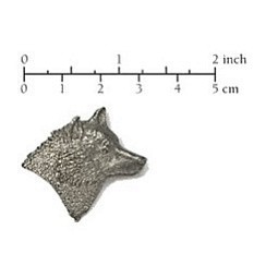 фото Значок "Голова волка" 429