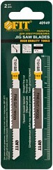 Фото Пилки для лобзика T101BR по дереву 100/74/2.5 мм (2 шт) FIT