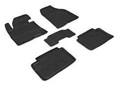 Фото Коврики с высоким бортом для Hyundai i30 new 2012-2017/KIA Ceed II 2012-2017 SeiNtex  83212