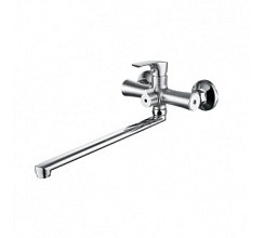 Фото Смеситель д/ванны SL126-006E одноручковый, длинный излив, латунь, РМС