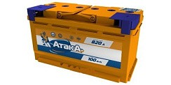 Фото АКБ 100а/ч о/п 820A Ataka (L=353; b=175; h=190)