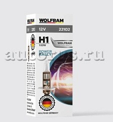 Фото Автолампа H1 12V 100W P14,5s WOLFRAM дальний