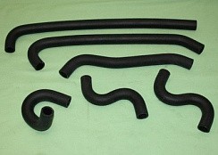 Фото Патрубок печки ГАЗель NEXT дв.Cummins (к-т 6 шт) шланги отопителя Форвард