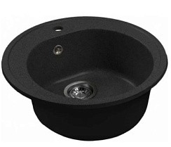 Фото Мойка ML-GMS102 СТАНДАРТ круглая, серый (310), 492х417х190мм, MIXLINE