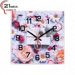 фото Часы настенные "Для тебя", квадратные 25х25х4,5 см