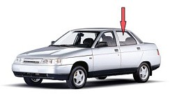 Фото ВАЗ 2110 Стекло задней двери опускное левое