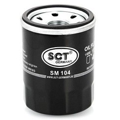 Фото Фильтр масляный SCT SM 104 Mazda, Mitsubishi, Opel, KIA, Fiat