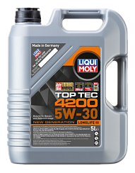 Фото Масло LIQUI MOLY Top Tec 4200  5W30 C3 SP   5л. синт. 7661