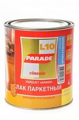 Фото Лак алкидно-уретановый паркетный матовый PARADE L10, 0,75л АКЦИЯ