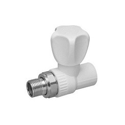 Фото Кран шар. д/радиат. ПП Ду 20*1/2 прям. ASB (№9)