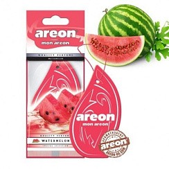 Фото Ароматизатор на зеркало AREON MON Watermelon (Арбуз) картон