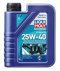 Фото Масло 4Т LIQUI MOLY Marine Motor Oil 25W40 SL   1л. мин.↑25026