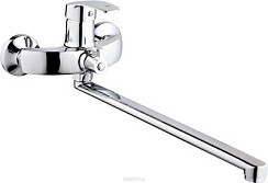 Фото Смеситель д/ванны SL85-006E, одноручковый, длинный поворотный излив, хром, РМС