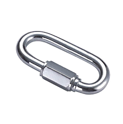 Фото Карабин винтовой, оцинкованный 5мм (1) 25306 VIP