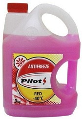 Фото Антифриз красный   3кг. PILOTS -40