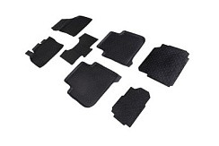 Фото Коврики с высоким бортом для Skoda Kodiaq (7 мест) 2016-н.в.SeiNtex  88479