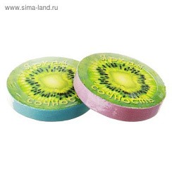 фото Полотенце прессованное "Collorista" Яркая сочность киви, 28 х 28 см, хлопок 166070