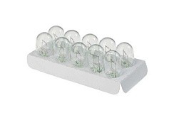 Фото Автолампа W21W 12V 21W W3x16d LECAR без цоколя