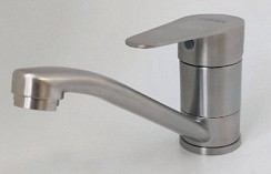 Фото Смеситель для мойки Lemen G65306, D35, нержавейка, гайка