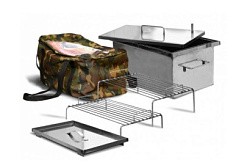 Фото Коптильня Ольховый дым "Эконом"400х250х200 1 мм