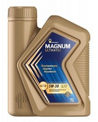 Фото Масло Роснефть Magnum Ultratec  5W30 A5/B5 SL/CF   1л. син.