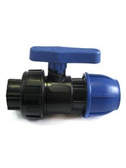 Фото Кран шаровый 1/2x32 г/ц  ПЭ