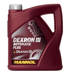 Фото Масло трансмиссионное ATF Dexron-3 MANNOL   4л. Automatic Plus 8206 синт.