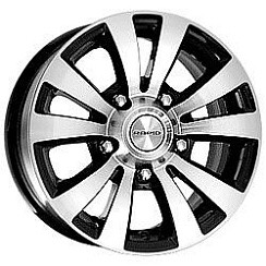 Фото Диск 15 6J*15 5/139,7/98,5+35 Фалкон алмаз-чёрн. K&K