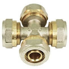 Фото Крестовина 20*20*20*20 д/мпл труб (№26)