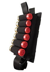 Фото Подсумок-патронташ на 12 патронов 12,16,20 калибр Модуль /ткань синтет. /Черный 191251133