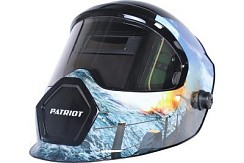 Фото Маска сварщика Хамелеон Patriot WH 600E в цветной коробке