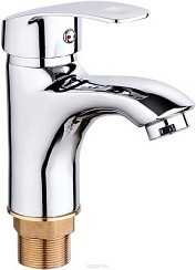 Фото Смеситель д/умывальника SL85-001F одноручковый, Хром, РМС