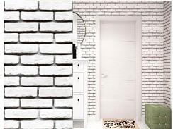 Фото .Панель ПВХ STELLA Кирпич Барокко 734 2,6*0,25  Slim 5мм Premium (15) РАСПРОДАЖА