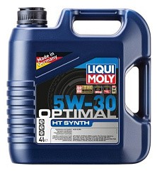 Фото Масло LIQUI MOLY Optimal HT Synth  5W30 A3/B4 SN/CF   4л. синт. 39001/39010
