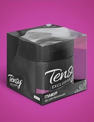 Фото Ароматизатор на панель TENSY КZ-22 Гламур (гелевый, с пробником)