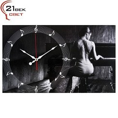 фото Часы настенные "У рояля" 60,5х36,5х4 см