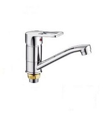 Фото Смеситель для кухни Lemen LB-61428B, однорычажный, D40, гайка