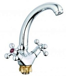 Фото .Смеситель д/кухни двуручковый QTZ4-С856/C827 G-lauf РАСПРОДАЖА