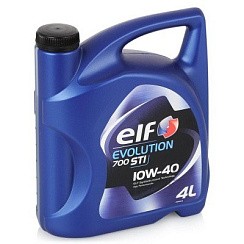 Фото Масло ELF Evolution 700 STI 10W40 A3/B4 SN/CF   4л. п/с. (216481/10130501/11120501/216670)