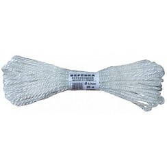 Фото Веревка вязаная полипропиленовая,  4 мм х 20 м, р/н= 65 кгс КУРС БЕЛ