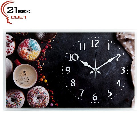 фото Часы настенные "Пончики"