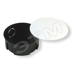 Фото Коробка распред. скрытая с крышкой 70х30мм У-195